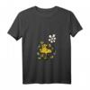 Erdnüsse - Woodstock Flower T-Shirt mit V-Ausschnitt | Offizielles Lizenzprodukt mit Blumen-Design