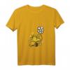 Erdnüsse - Woodstock Flower T-Shirt mit V-Ausschnitt | Offizielles Lizenzprodukt mit Blumen-Design