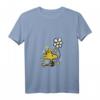 Erdnüsse - Woodstock Flower T-Shirt mit V-Ausschnitt | Offizielles Lizenzprodukt mit Blumen-Design