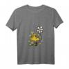 Erdnüsse - Woodstock Flower T-Shirt mit V-Ausschnitt | Offizielles Lizenzprodukt mit Blumen-Design