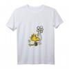 Erdnüsse - Woodstock Flower T-Shirt mit V-Ausschnitt | Offizielles Lizenzprodukt mit Blumen-Design