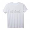 Schlichtes Kürbis Herbst Halloween T-Shirt mit feinem Fineline Design – Vielseitiges Mode-Statement für Herbst & Halloween