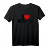Ich Liebe Herz Harry T-Shirt – Klassisches Harry Potter Fan Shirt für Fans & Liebhaber