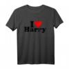 Ich Liebe Herz Harry T-Shirt – Klassisches Harry Potter Fan Shirt für Fans & Liebhaber