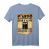 Wanted Dead & Alive Schrödinger's Katze - Lustiges Wissenschafts T-Shirt für Katzenliebhaber, Nerds & Naturwissenschaften Fans