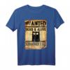 Wanted Dead & Alive Schrödinger's Katze - Lustiges Wissenschafts T-Shirt für Katzenliebhaber, Nerds & Naturwissenschaften Fans