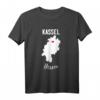 Hessen Kassel Geschenk T-Shirt mit Stadtkarte und Herz – Perfektes Heimatgeschenk für Kassel und Hessen Fans