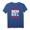 BEM BEL Bembel T-Shirt | Apfelwein aus Hessen im Gerippte T-Shirt – Perfektes Geschenk für Hessen-Fans, Apfelwein-Liebhaber & Heimatverbundene