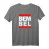 BEM BEL Bembel T-Shirt | Apfelwein aus Hessen im Gerippte T-Shirt – Perfektes Geschenk für Hessen-Fans, Apfelwein-Liebhaber & Heimatverbundene