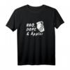 Hessen T-Shirt mit Apfelwein & Bembel - Lustiges Geschenk für Hessen-Liebhaber, Frankfurt, Wiesbaden & Kassel, ideal zum Vatertag & Geburtstag