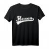 Hessen T-Shirt mit Retro Schriftzug – Klassisch geschnitten, perfekt für Hessen-Liebhaber und Heimatverbundene