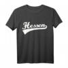 Hessen T-Shirt mit Retro Schriftzug – Klassisch geschnitten, perfekt für Hessen-Liebhaber und Heimatverbundene