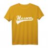 Hessen T-Shirt mit Retro Schriftzug – Klassisch geschnitten, perfekt für Hessen-Liebhaber und Heimatverbundene