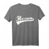 Hessen T-Shirt mit Retro Schriftzug – Klassisch geschnitten, perfekt für Hessen-Liebhaber und Heimatverbundene