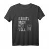 Babbel mich net voll Frankfurt Hessen Geschenk T-Shirt - Originelles Geburtstagsgeschenk für Hessen-Fans, Fußballfans und Freunde