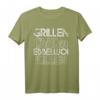 Ebbelwoi Äbbelwoi Hessen Äppler Grillen BBQ Apfelwein T-Shirt – Originelles Geschenk für Apfelwein- und Grill-Fans, ideal für Weinfeste in Frankfurt & Wiesbaden