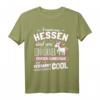 Lustiges Hessen Spruch T-Shirt für Frauen mit Einhorn - Perfektes Geschenk für Hessen-Liebhaberinnen und Heimatstolze