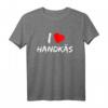 I love Handkäs | Ich liebe Käse Hessen Äpfelwein Bembel FFM T-Shirt – Perfektes Geschenk für Hessen-Fans zu Weihnachten, Geburtstag & Feiertagen