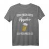 Bembel Äppler Ebbelwoi T-Shirt - Lustiges Hessen Shirt für Apfelwein-Fans & Hessen-Liebhaber