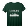 Hessen Geschenk Frankfurt Skyline T-Shirt für Herren - Lustiges Design für Frankfurt-Liebhaber & Ebbelwoi-Fans