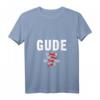 Damen Grüße aus Hessen Gude Frankfurt Begrüßung T-Shirt mit V-Ausschnitt – Für Frankfurt-Fans & Hessen-Liebhaber