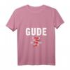 Damen Grüße aus Hessen Gude Frankfurt Begrüßung T-Shirt mit V-Ausschnitt – Für Frankfurt-Fans & Hessen-Liebhaber