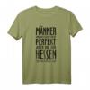 Hessische Männer (Schwarz) Hessen T-Shirt mit Spruch – Lustiges Geschenk für Selbstbewusste aus Hessen, Frankfurt, Wiesbaden, Kassel und mehr
