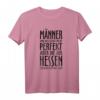 Hessische Männer (Schwarz) Hessen T-Shirt mit Spruch – Lustiges Geschenk für Selbstbewusste aus Hessen, Frankfurt, Wiesbaden, Kassel und mehr