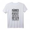 Hessische Männer (Schwarz) Hessen T-Shirt mit Spruch – Lustiges Geschenk für Selbstbewusste aus Hessen, Frankfurt, Wiesbaden, Kassel und mehr
