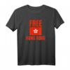 Unterstützen Sie den kostenlosen Demokratieprotest Hongkong T-Shirt - Symbol für Freiheit & Menschenrechte