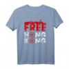 Free Hong Kong Protest 2019 T-Shirt mit China Flagge – Klassisch geschnittenes Statement-Shirt für Unterstützer