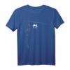 UH-1 Huey Hubschrauber Militär Flugzeug Line Art T-Shirt – Perfektes Geschenk für Helikopter-Piloten, Veteranen & Flugbegeisterte