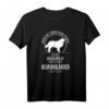 Neufundländer Schutzengel T-Shirt - Geschenk für Hundeliebhaber, Herrchen, Frauchen & Züchter mit Hundespruch Motiv