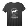 Neufundländer Schutzengel T-Shirt - Geschenk für Hundeliebhaber, Herrchen, Frauchen & Züchter mit Hundespruch Motiv