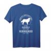 Neufundländer Schutzengel T-Shirt - Geschenk für Hundeliebhaber, Herrchen, Frauchen & Züchter mit Hundespruch Motiv