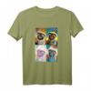 Mops Hund mit Brille Buntes Pop Art Grafik Design Poster T-Shirt – Originelles Geschenk für Hundeliebhaber und Kunstfans