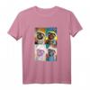 Mops Hund mit Brille Buntes Pop Art Grafik Design Poster T-Shirt – Originelles Geschenk für Hundeliebhaber und Kunstfans