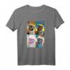 Mops Hund mit Brille Buntes Pop Art Grafik Design Poster T-Shirt – Originelles Geschenk für Hundeliebhaber und Kunstfans