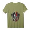 Damen Husar | Husaria | Geflügelter Husar - Historisches polnisches Kavallerie T-Shirt 18/19. Jahrhundert mit V-Ausschnitt