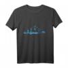 Husum T-Shirt – Klassisch geschnitten mit doppelt genähtem Saum, ideal als Souvenir oder Geschenk