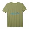 Husum T-Shirt – Klassisch geschnitten mit doppelt genähtem Saum, ideal als Souvenir oder Geschenk