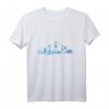 Husum T-Shirt – Klassisch geschnitten mit doppelt genähtem Saum, ideal als Souvenir oder Geschenk