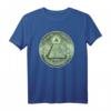 Illuminaten & Freimaurer Symbol Dollar Grün T-Shirt - Klassisch geschnitten, doppelt genähter Saum