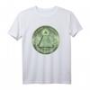Illuminaten & Freimaurer Symbol Dollar Grün T-Shirt - Klassisch geschnitten, doppelt genähter Saum