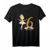 6. Geburtstag Party Tanz Ballerina Tänzerin Performer T-Shirt für Kinder – Perfektes Geschenk für kleine Ballerinas und Tänzerinnen