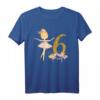 6. Geburtstag Party Tanz Ballerina Tänzerin Performer T-Shirt für Kinder – Perfektes Geschenk für kleine Ballerinas und Tänzerinnen