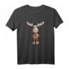 Lustiges Elch T-Shirt - Tiermotiv im Comic Stil für Wildtier- und Tierliebhaber, Jäger & Geschenkideen
