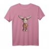 Lustiges Elch T-Shirt - Tiermotiv im Comic Stil für Wildtier- und Tierliebhaber, Jäger & Geschenkideen