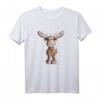 Lustiges Elch T-Shirt - Tiermotiv im Comic Stil für Wildtier- und Tierliebhaber, Jäger & Geschenkideen