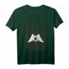 Damen Weirdcore Aesthetic Human Eye Horror Augeball Strangecore T-Shirt mit V-Ausschnitt – Creepy Halloween Geschenk für Fans von Weirdcore, Strangecore & Dreamcore